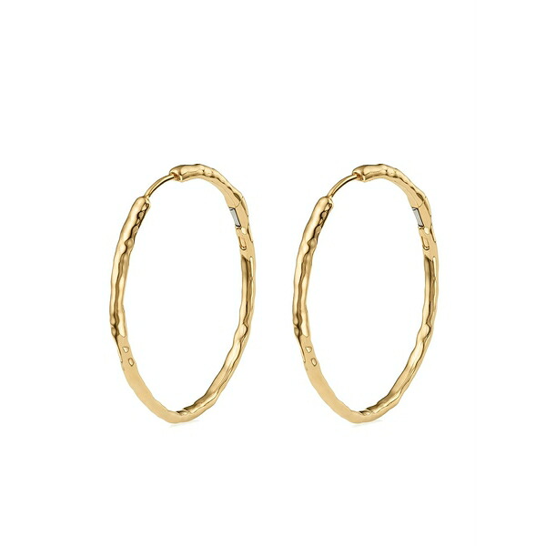 モニカヴィナダー レディース ピアス＆イヤリング アクセサリー Siren muse hoop earrings Gold｜asty