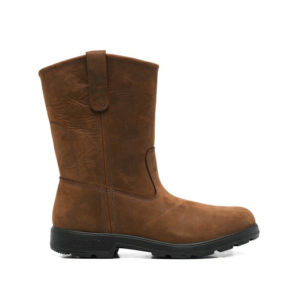 ブランド名石ころ メンズ ブーツ シューズ 2527 pull-on boots Brown その他-靴-ブーツ