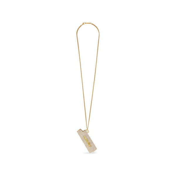 アンブッシュ メンズ 首飾り・チョー鉄道車両 佩び物 Lighter-case  necklace Gold