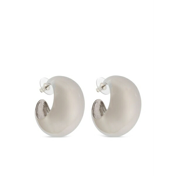 イザベル マラン レディース ピアス&イヤリング アクセサリー Boucle d'oreill hoop earrings Silver|asty