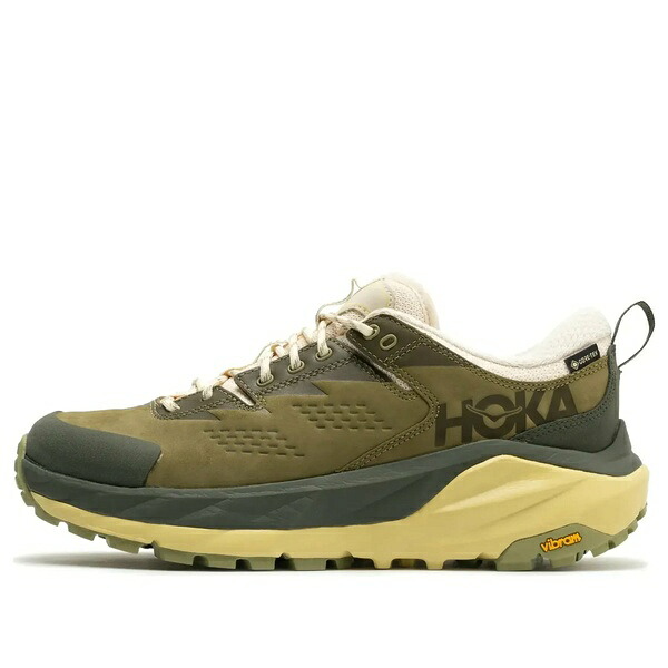 HOKA ONE ONE ホカオネオネ メンズ スニーカー 【HOKA ONE ONE Kaha Low GTX 'Fennel Eggnog' 1123114-FNN】 サイズ US_5(23.0cm)｜asty