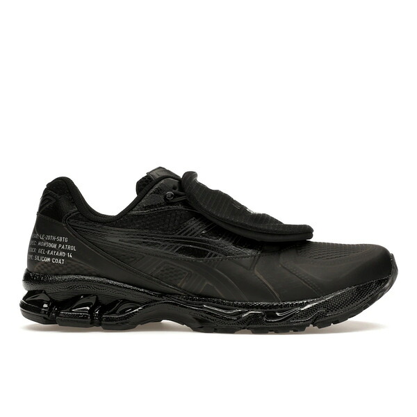 ASICS アシックス メンズ スニーカー 【ASICS Gel-Kayano 14 SBTG x Limited Edt Monsoon Patrol Black】 サイズ US_6(24.0cm) Black/Black