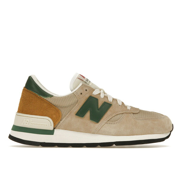 New Balance ニューバランス メンズ スニーカー 【New Balance 990v1 MiUSA Tan Green】 サイズ US_7(25.0cm) Tan/Green