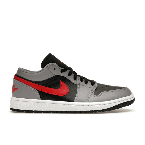 Jordan ジョーダン レディース スニーカー  【Jordan 1 Low Cement Grey Fire Red (Women\u0027s)】  大きさ US_7.5(24.5糎) Cement Grey/Fire Red/Black/White