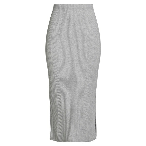 【送料無料】 ツインセット レディース スカート ボトムス Midi skirts Grey｜asty