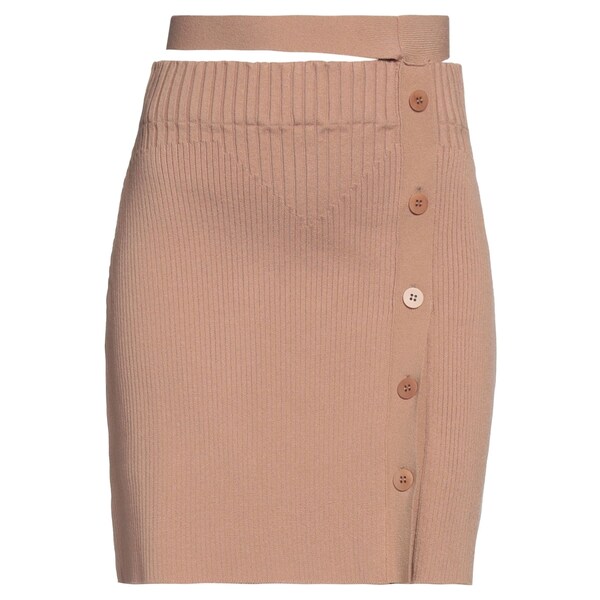 【送料無料】 アンドレダモ レディース スカート ボトムス Mini skirts Brown