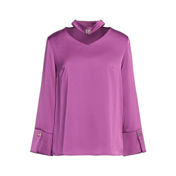 【送料無料】 クリップス レディース Tシャツ トップス Tops Purple