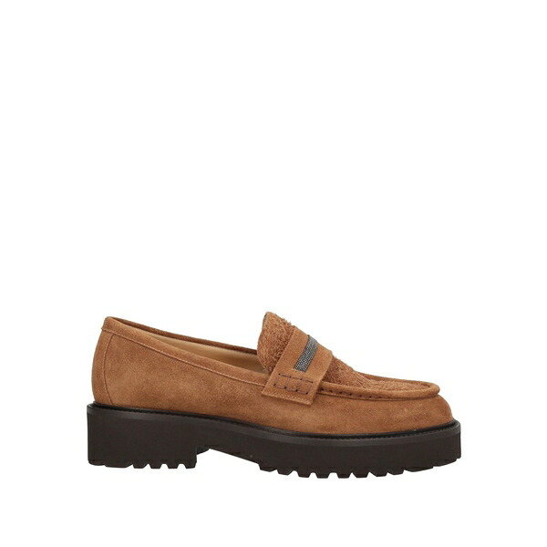【送料無料】 ドンカルズ レディース スリッポン・ローファー シューズ Loafers Beige｜asty