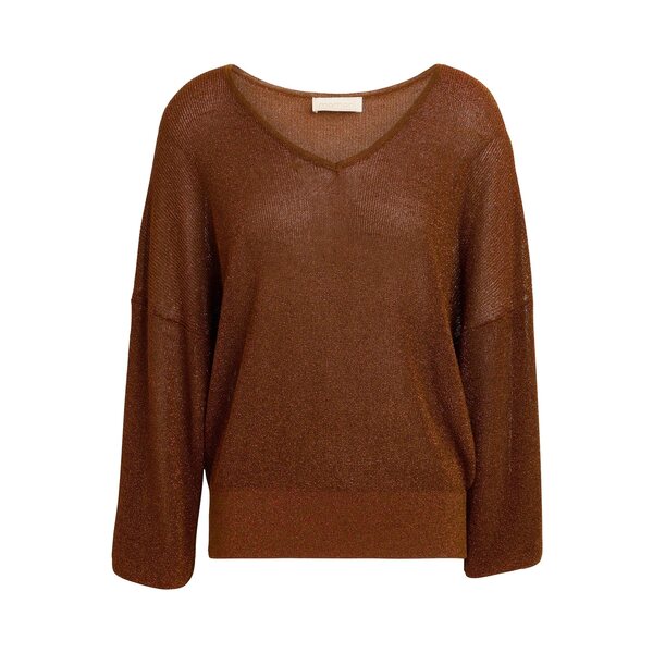 【送料無料】 モモン レディース ニット&セーター アウター Sweaters Brown