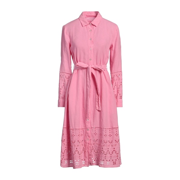 【送料無料】 120%リノ レディース ワンピース トップス Midi dresses Pink|asty