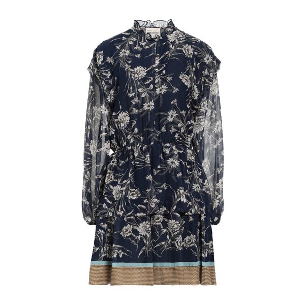 【送料無料】 セミクチュール レディース ワンピース トップス Mini dresses Blue