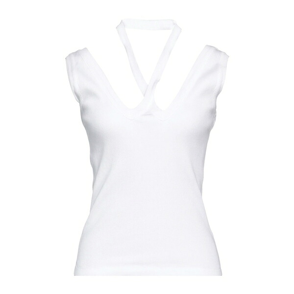 【送料無料】 マルタンマルジェラ レディース Tシャツ トップス Tops White
