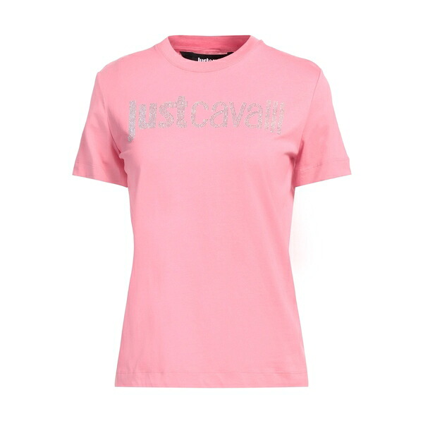 【貨物輸送無料】 ロベルトカヴァリ レディース プルオーバー トップス T-shirts Pink