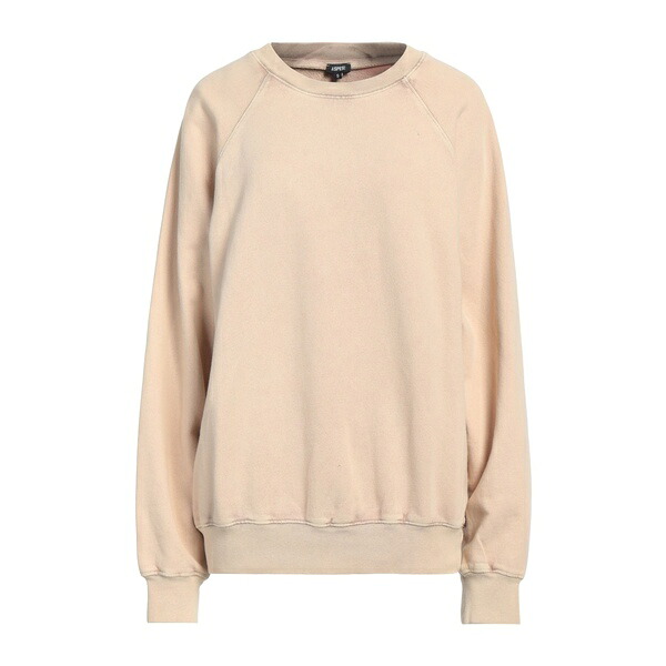 【貨物輸送無料】 アスペジ レディース パーカー・スウェットシャツ アウター Sweatshirts Beige