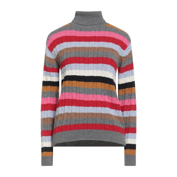 【送料無料】 セミクチュール レディース ニット&セーター アウター Turtlenecks Grey