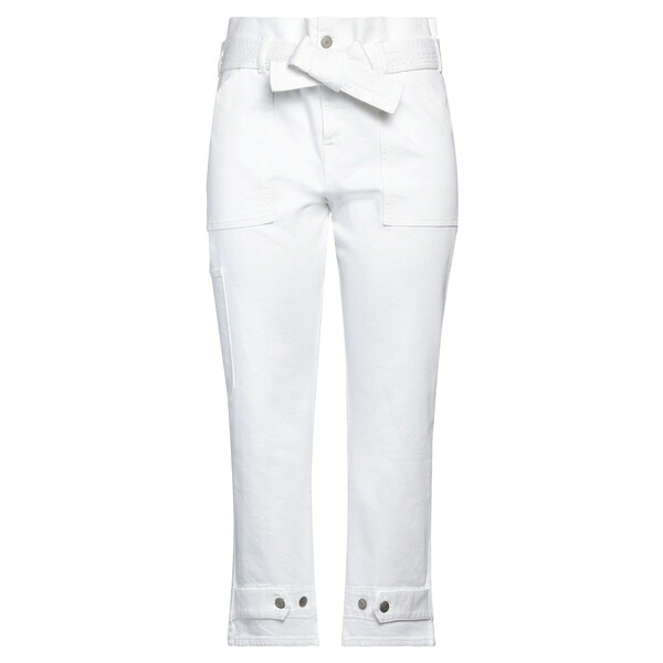 【送料無料】 パロッシュ レディース デニムパンツ ボトムス Jeans White