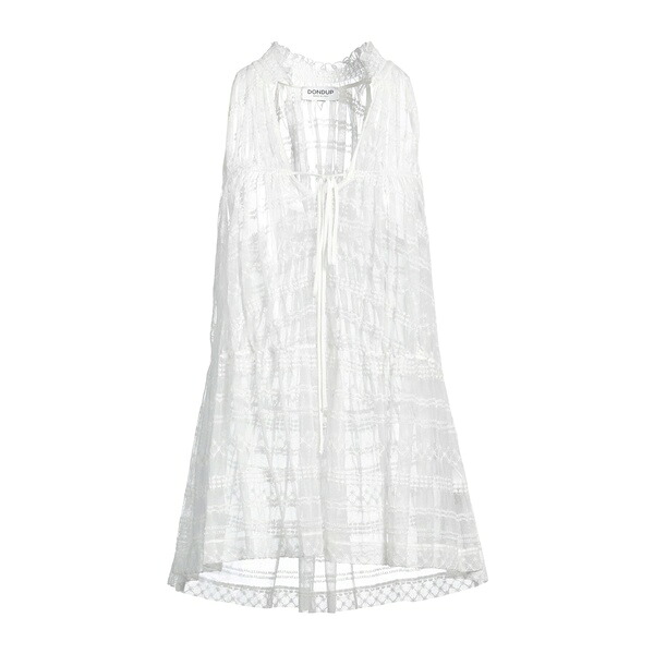 【送料無料】 ドンダップ レディース Tシャツ トップス Tops White