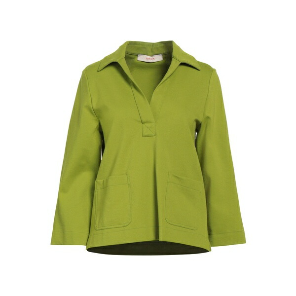 【送料無料】 ユッカ レディース Tシャツ トップス Tops Green