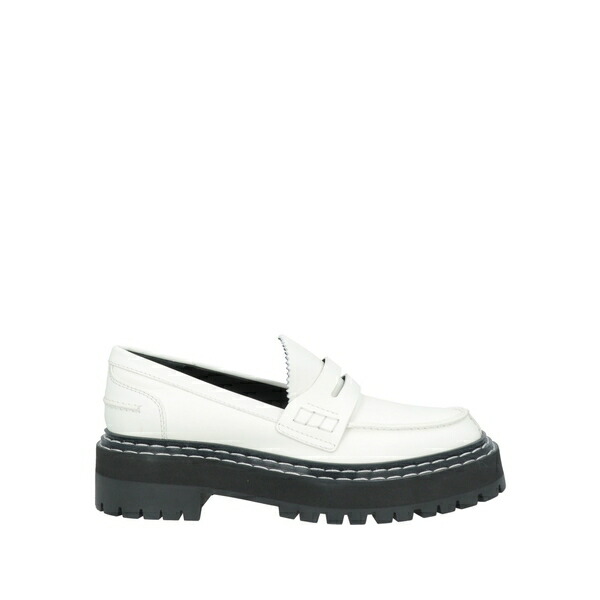 【送料無料】 プロエンザショラー レディース スリッポン・ローファー シューズ Loafers White