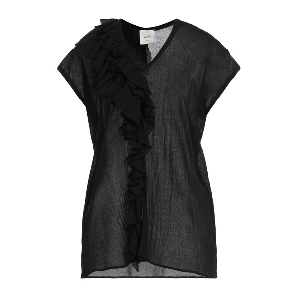 【送料無料】 アリジ レディース Tシャツ トップス Tops Black