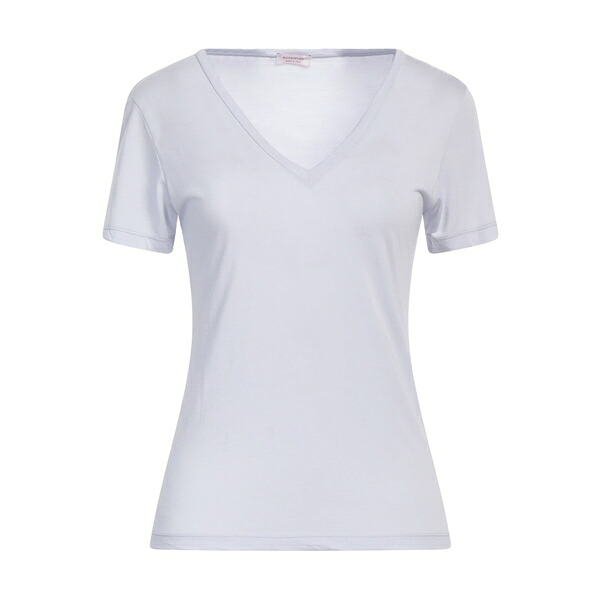 【送料無料】 ロッソピューロ レディース Tシャツ トップス T-shirts Purple|asty