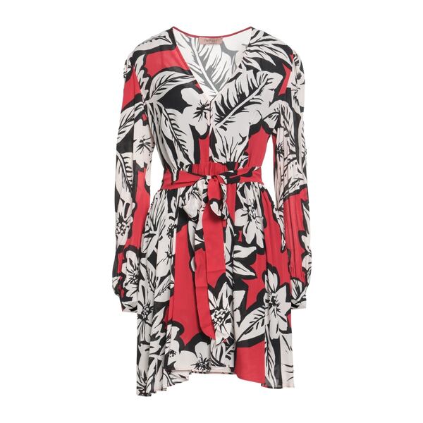 【送料無料】 ツインセット レディース ワンピース トップス Mini dresses Red