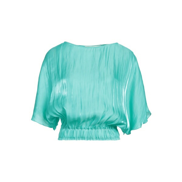 【送料無料】 ユッカ レディース Tシャツ トップス Tops Azure
