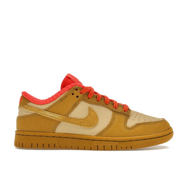 Nike ナイキ レディース スニーカー 【Nike Dunk Low Bronzine Sesame Picante Red (Women's)】 サイズ US_8(25.0cm) Sesame/Bronzine/Picante Red