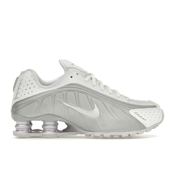Nike ナイキ レディース スニーカー  【Nike Shox R4 White Metallic Platinum Barely Grape (Women)】  サイズ US_6.5(23.5cm) White/Metallic Platinum/Platinum Tint/Barely Grape