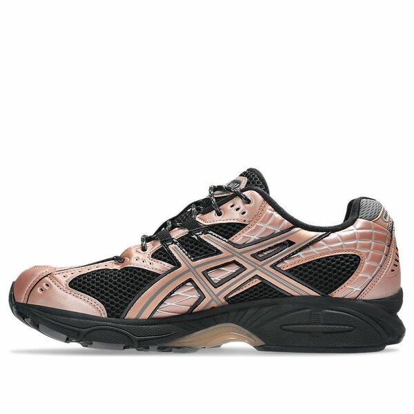 ASICS アシックス メンズ スニーカー  【ASICS Gel-Nimbus 10.1 \u0027Black Rose Gold\u0027 1203A761-001】  大いさ US_12(30.0糎) スニーカー-靴
