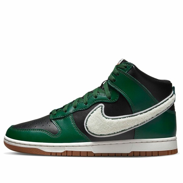 Nike ナイキ メンズ スニーカー 【Nike Dunk High 'Chenille Swoosh - Gorge Green' DR8805-001】 サイズ US_12.5(30.5cm)|asty