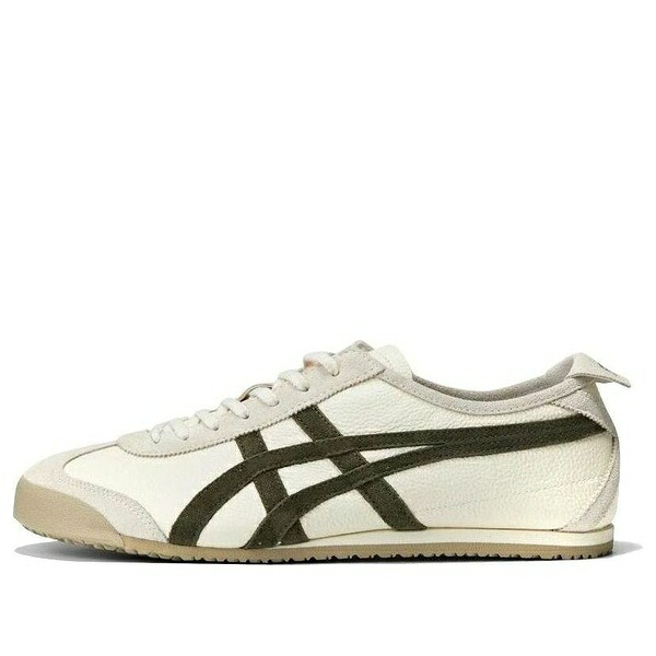 Onitsuka Tiger オニツカタイガー メンズ スニーカー  【Onitsuka Tiger Mexico 66 \u0027Light Beige Olive\u0027 1183C076-201】  大きさ US_11.5(29.5糎)