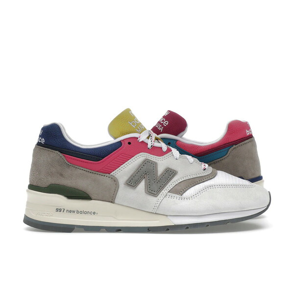 New Balance ニューバランス メンズ スニーカー 【New Balance 997 MiUSA Aim? Leon Dore Grey Midnight】 サイズ US_9(27.0cm) Grey Midnight｜asty