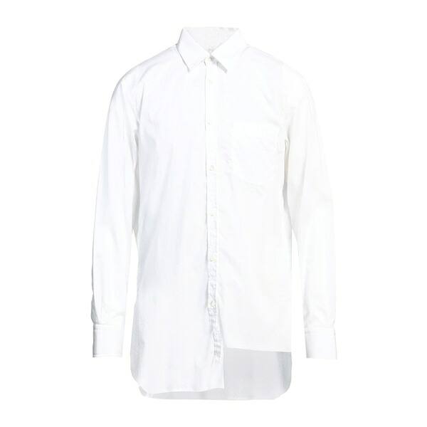 【貨物輸送無料】 ランバン メンズ プルオーバー トップス Shirts White