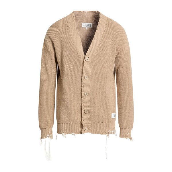 【貨物輸送無料】 マルタンマルジェラ メンズ ジレー アウター Cardigans Beige