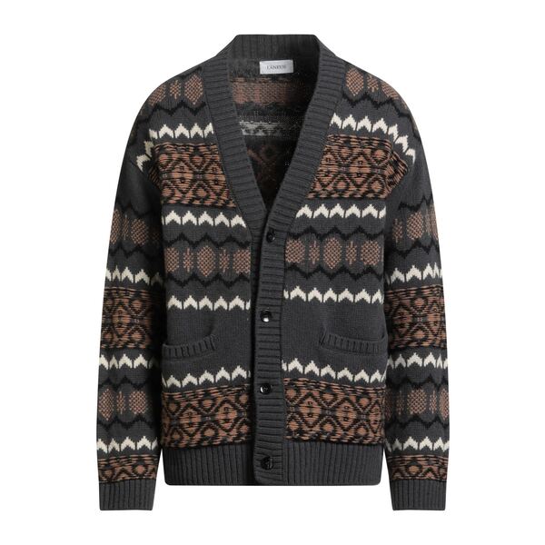 【貨物輸送無料】 ラネウス メンズ ジレー アウター Cardigans Metallic