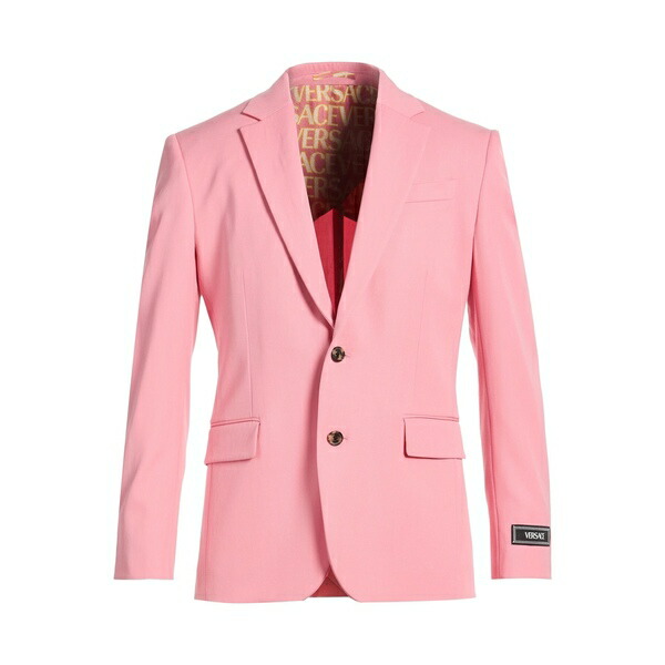 【貨物輸送無料】 ヴェルサーチ メンズ 上衣＆上衣 アウター Blazers Pink