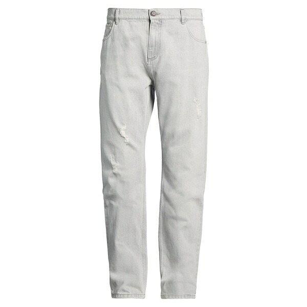 【送料無料】 バルマン メンズ デニムパンツ ボトムス Jeans Grey|asty