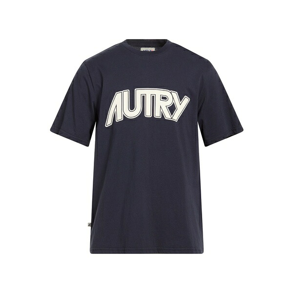 【貨物輸送無料】 オートリー メンズ プルオーバー トップス T-shirts Blue