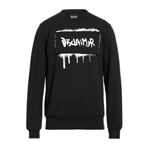 【送料無料】 ディスクレイマー メンズ パーカー・スウェットシャツ アウター Sweatshirts Black|asty