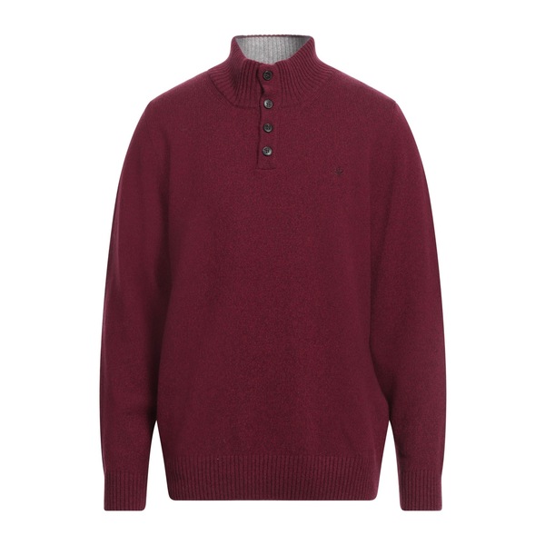 【貨物輸送無料】 ブルックス活動の領域 メンズ 編み物\u0026スウェーター アウター Turtlenecks Red