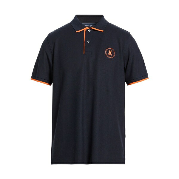 【貨物輸送無料】 サイコバニー メンズ プルオーバー トップス Polo shirts Blue