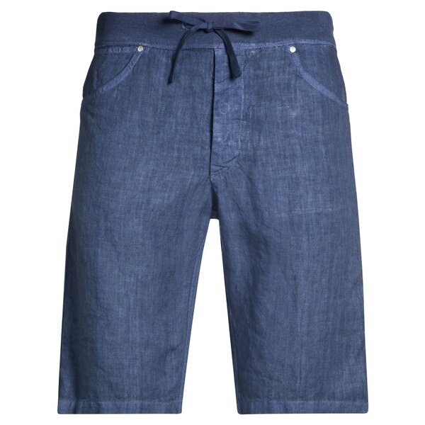【貨物輸送無料】 １２０％リノ メンズ 心地好いズボン下 ボトムス Shorts \u0026 Bermuda Shorts Blue