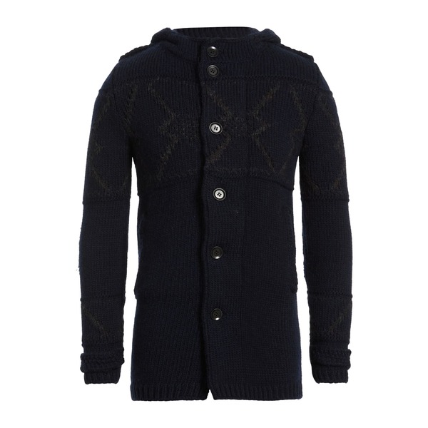 【貨物輸送無料】 メッサジェリエ メンズ ジレー アウター Cardigans Blue