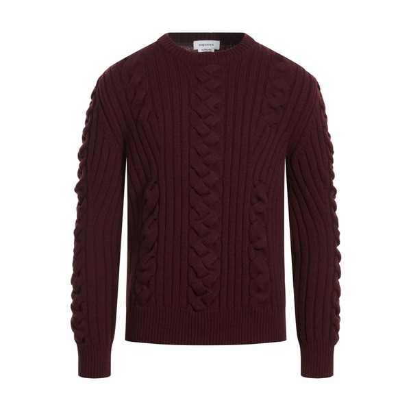 【貨物輸送無料】 マックイーン メンズ 編み物\u0026スウェーター アウター Sweaters Red