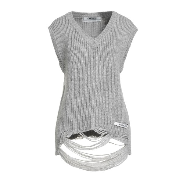 【送料無料】 キムヘキム レディース ニット&セーター アウター Sweaters Grey