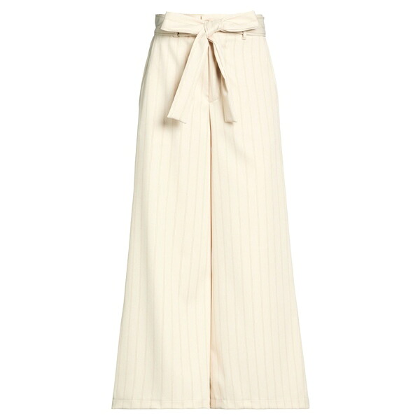 【送料無料】 ル ストレーゲ レディース カジュアルパンツ ボトムス Pants White
