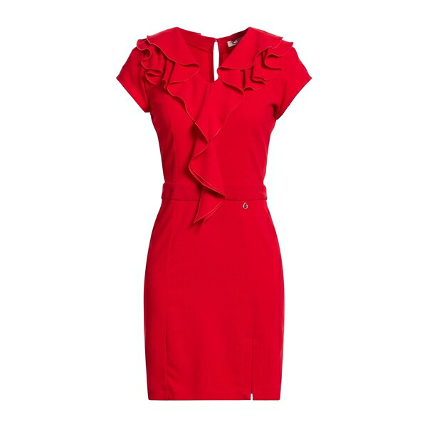 【送料無料】 ネロ ジャルディーニ レディース ワンピース トップス Mini dresses Red