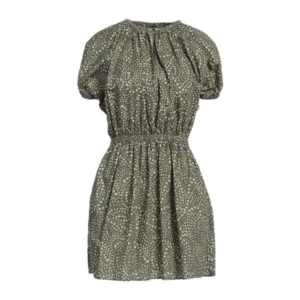 【送料無料】 マトー レディース ワンピース トップス Mini dresses Green