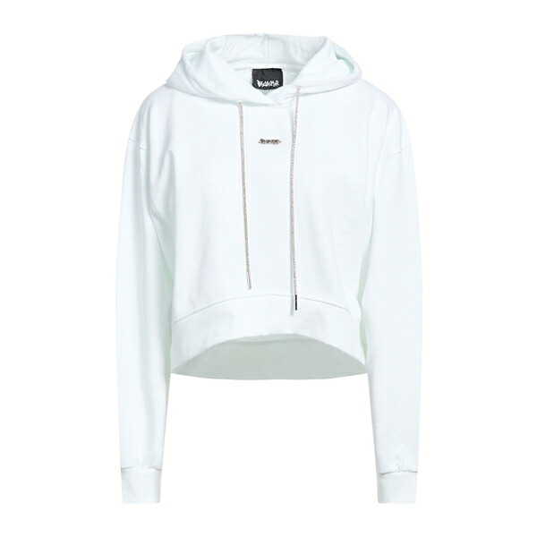 【送料無料】 ディスクレイマー レディース パーカー・スウェットシャツ アウター Sweatshirts White|asty